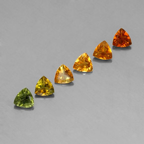Gemas de turmalina multicolor natural de  ct, trillón, VVS-VS