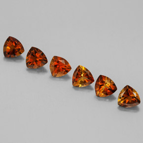 Gemas de turmalina naranja natural de  ct, trillón, VVS-VS