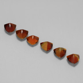 Gemas de turmalina naranja natural de  ct, trillón, VVS-VS