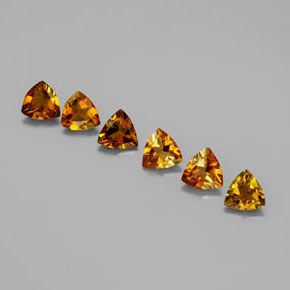 Gemas de turmalina naranja natural de  ct, trillón, VVS-VS