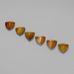 Gemas de turmalina naranja natural de  ct, trillón, VVS-VS