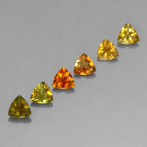 Gemas de turmalina multicolor natural de  ct, trillón, VVS-VS