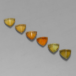 Gemas de turmalina multicolor natural de  ct, trillón, VVS-VS
