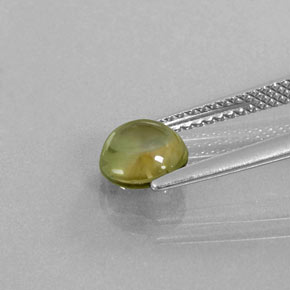 Turmalina multicolor natural de 1,30 ct, corte redondo, transparente