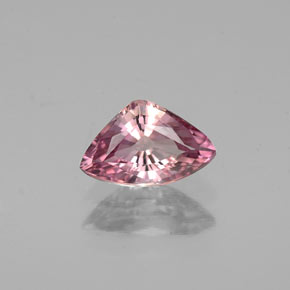 Turmalina rosa natural de 0,70 ct, trillón, VVS-VS