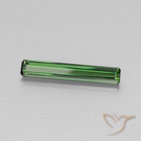 Turmalina Verde medio natural de 1.96 ct, Corte Octágono / Esmeralda, VVS-VS