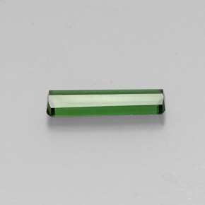 Turmalina Verde terroso natural de 1.16 ct, corte esmeralda, VVS-VS