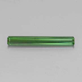 Turmalina Verde natural de 1.23 ct, corte esmeralda, VVS-VS
