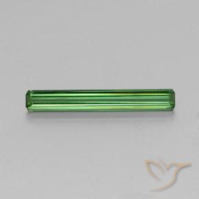 1.44ct Natural Verde medio Turmalina, corte esmeralda, VVS-VS