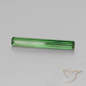 Turmalina Verde medio natural de 1.44 ct, Corte Octágono / Esmeralda, VVS-VS