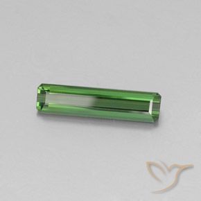 Turmalina Verde medio natural de 1.96 ct, Corte Octágono / Esmeralda, VVS-VS