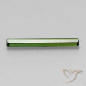 Turmalina Verde oscuro natural de 1.44 ct, Corte Octágono / Esmeralda, VS