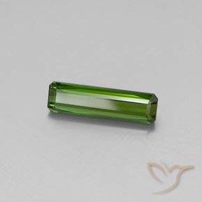Turmalina Verde medio natural de 1.93 ct, Corte Octágono / Esmeralda, VVS-VS