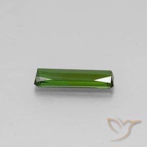 Turmalina Verde medio natural de 1.93 ct, Corte Octágono / Esmeralda, VVS-VS