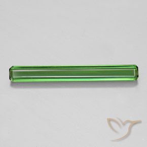 1.57ct Natural Verde medio Turmalina, corte esmeralda, VVS-VS