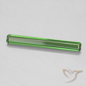 Turmalina Verde medio natural de 1.57 ct, Corte Octágono / Esmeralda, VVS-VS