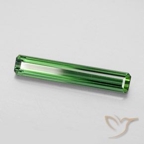 Turmalina Verde natural de 2.00 ct, Corte Octágono / Esmeralda, VVS-VS