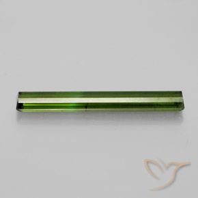 Turmalina Verde oscuro natural de 3.44 ct, Corte Octágono / Esmeralda, SI