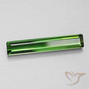 Turmalina Verde terroso natural de 3.01 ct, Corte Octágono / Esmeralda, VS