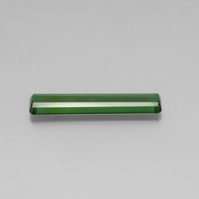 Turmalina Verde natural de 3.06 ct, corte esmeralda, VVS-VS
