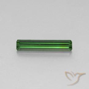 3.08ct Natural Verde turmalina, corte esmeralda, VVS-VS