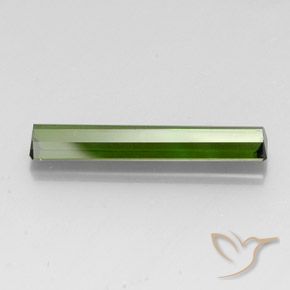 Turmalina Verde oscuro natural de 3.28 ct, Corte Octágono / Esmeralda, VVS-VS