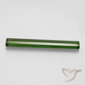 Turmalina Verde medio natural de 2.98 ct, Corte Octágono / Esmeralda, VVS-VS