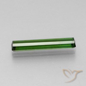 Turmalina Verde oscuro medio natural de 2.13 ct, Corte Octágono / Esmeralda, VVS-VS