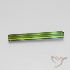 2.02ct Natural Verde cálido Turmalina, corte esmeralda, VVS