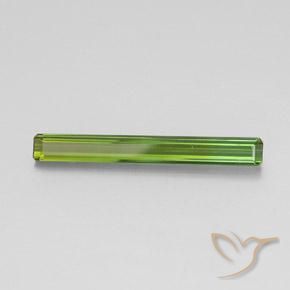 Turmalina Verde cálido natural de 2.02 ct, Corte Octágono / Esmeralda, VVS