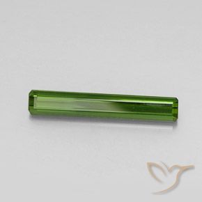 Turmalina Verde oscuro natural de 2.77 ct, Corte Octágono / Esmeralda, VS