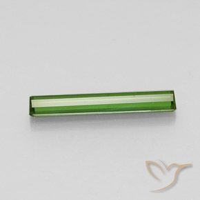 Turmalina Verde oscuro natural de 2.77 ct, Corte Octágono / Esmeralda, VS