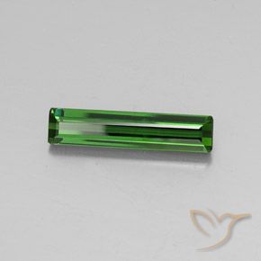 Turmalina Verde oscuro medio natural de 2.39 ct, Corte Octágono / Esmeralda, VS