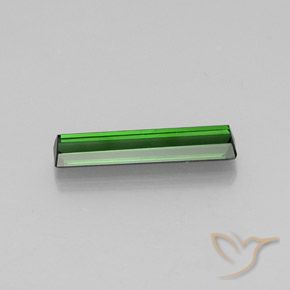 Turmalina Verde oscuro medio natural de 2.39 ct, Corte Octágono / Esmeralda, VS