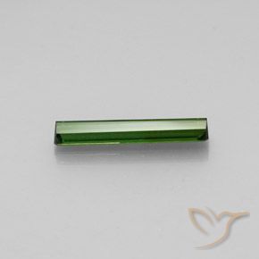 Turmalina Verde oscuro natural de 2.66 ct, Corte Octágono / Esmeralda, VS