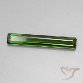 Turmalina Verde terroso natural de 2.13 ct, Corte Octágono / Esmeralda, VVS-VS