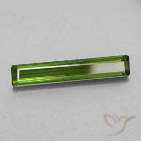 Turmalina Verde oscuro natural de 2.32 ct, Corte Octágono / Esmeralda, VVS-VS