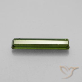 Turmalina Verde medio natural de 2.32 ct, Corte Octágono / Esmeralda, VVS-VS