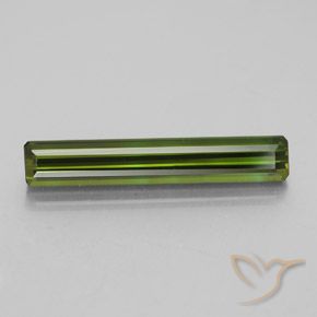2.33ct Natural Verde medio Turmalina, corte esmeralda, VVS-VS