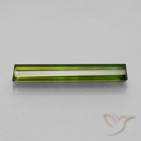Turmalina Verde medio natural de 2.33 ct, Corte Octágono / Esmeralda, VVS-VS