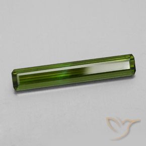 Turmalina Verde alga natural de 2.03 ct, Corte Octágono / Esmeralda, VVS-VS