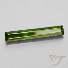 Turmalina Verde terroso natural de 2.61 ct, Corte Octágono / Esmeralda, VVS