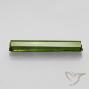 Turmalina Verde terroso natural de 2.61 ct, Corte Octágono / Esmeralda, VVS