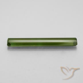 Turmalina Verde oscuro natural de 2.14 ct, Corte Octágono / Esmeralda, VVS