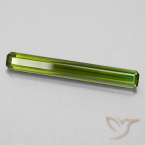 Turmalina Verde medio natural de 2.28 ct, Corte Octágono / Esmeralda, VVS