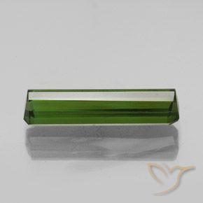 Turmalina Verde terroso natural de 2.22 ct, Corte Octágono / Esmeralda, VVS-VS