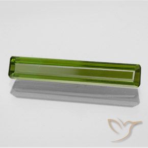 Turmalina Verde cálido natural de 2.29 ct, Corte Octágono / Esmeralda, VVS