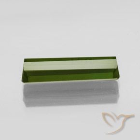 Turmalina Verde alga natural de 2.21 ct, Corte Octágono / Esmeralda, VVS