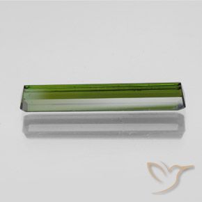 Turmalina Verde alga natural de 2.01 ct, Corte Octágono / Esmeralda, VVS-VS