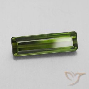 Turmalina Verde bosque natural de 2.37 ct, Corte Octágono / Esmeralda, SI